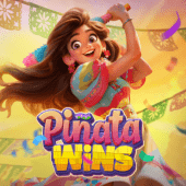 Pinata Wins hot game icon with fiesta pinata artwork
